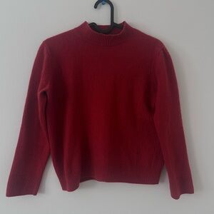 Red Cashmere Sweater